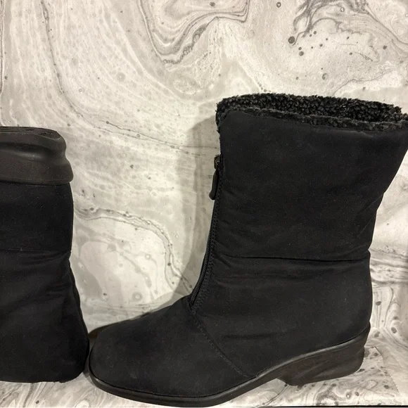 Toe Warmers Canada 10N T04924 Cozy Black Women's Winter Boots - Picture 5 of 14